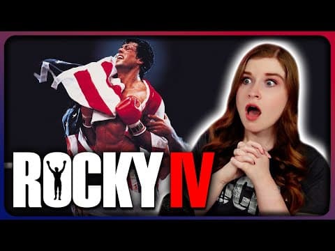 ROCKY IV was hard to watch...