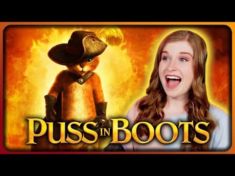 PUSS IN BOOTS is purrfection! | First Time Watching