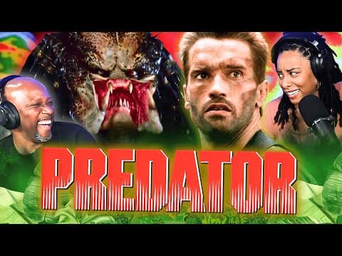 Our First Time Watching PREDATOR (1987) 😱🔥