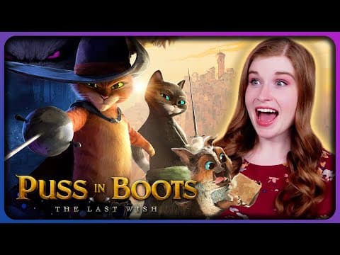 PUSS IN BOOTS: THE LAST WISH is AMAZING!! First Time Watching