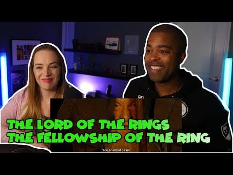 WATCHING The Lord of the Rings The Fellowship of the Ring VERY FIRST TIME (