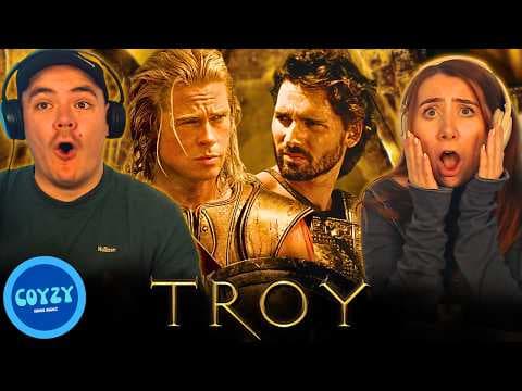 Before watching The Odyssey, we just had to watch Troy