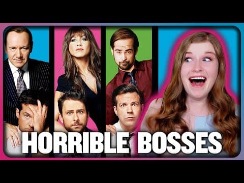 HORRIBLE BOSSES had me DYING!! | First Time Watching