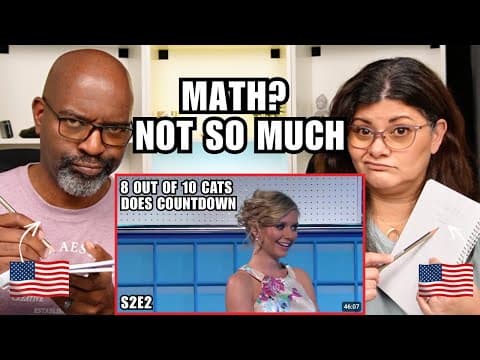 Americans Watch Full Episode Of 8 Out Of 10 Cats Does Countdown S2E2