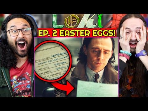 Loki Episode 2 Easter Eggs & Breakdown - Reaction!! S1E2