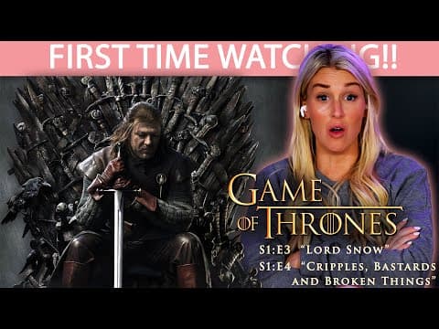Game Of Thrones S1E3,4
