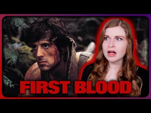 I didn't know FIRST BLOOD was HEARTBREAKING! First Time Watching