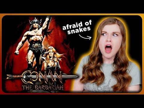 There are SO MANY SNAKES in CONAN THE BARBARIAN