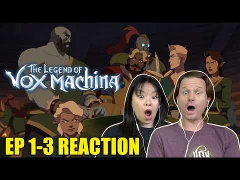 The Legend of Vox Machina S4E1,2,3