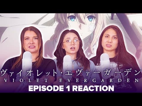 FIRST TIME WATCHING Violet Evergarden Episode 1
