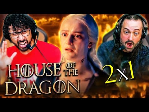 House Of The Dragon Season 2, Episode 1 Reaction!! S2E1