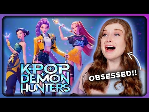 K-pop newbie watches KPOP DEMON HUNTERS for the first time