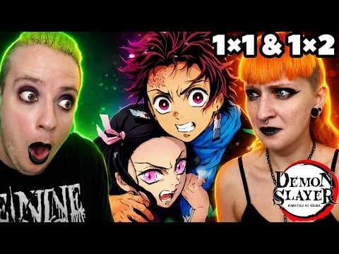 Demon Slayer S1E1,2