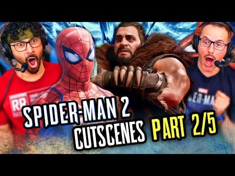 Spider-man 2 Ps5 Cutscenes Game