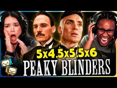 PEAKY BLINDERS Season 5 Episodes 5x4, 5x5, & 5x6 Reaction! | First Time Watch! | Cillian Murphy